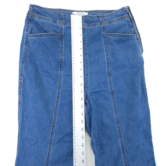 We The Free Flare Leg Women’s Jeans Denim Size 30 66170 - Picture 6 of 10